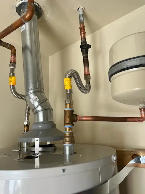 Water heater installation and plumbing repair in Cokato