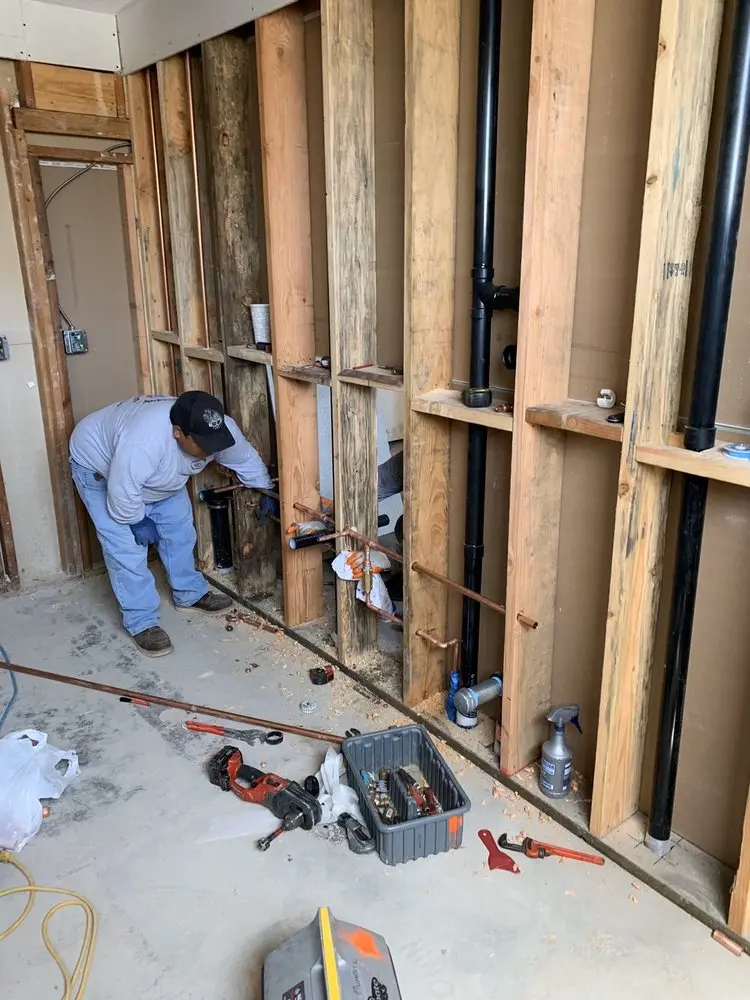 Commercial rough-in plumbing for Commercial Plumbing in Cokato